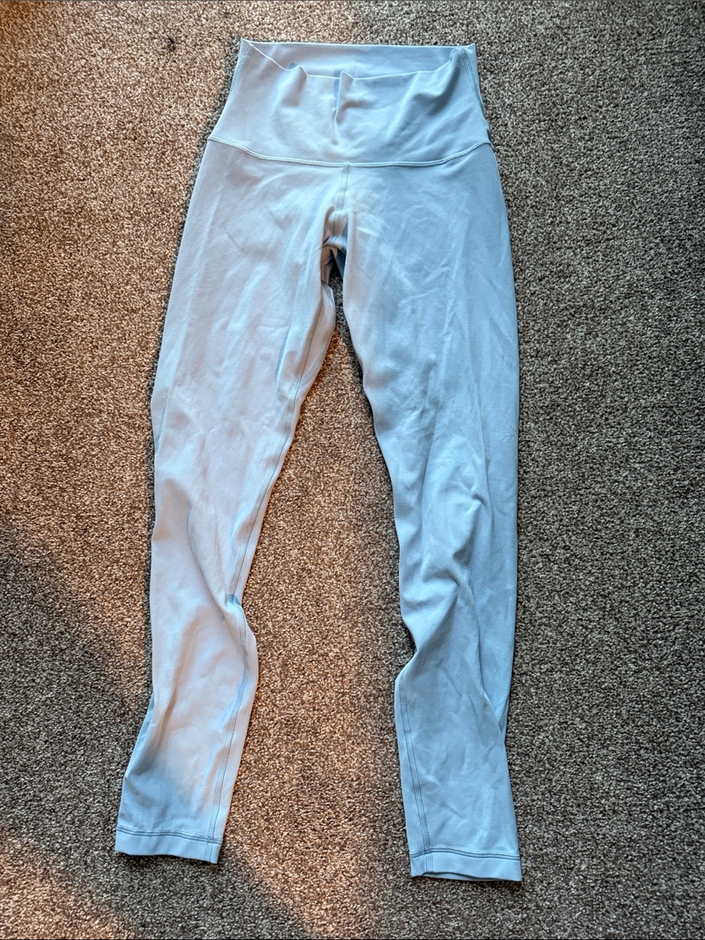 Aritzia Light Blue High-Waist Leggings